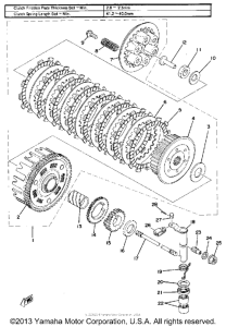 TT500F Сцепление