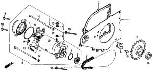 CMX250C Стартер