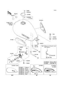 EJ400 Топливный бак