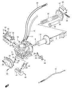 VS800 Carburetor assy