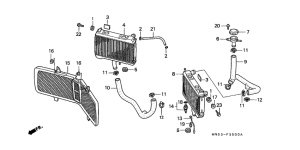 GL1500A Радиатор
