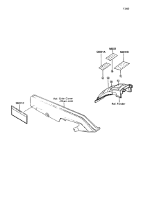 ZX400 Лейбл предостережения
