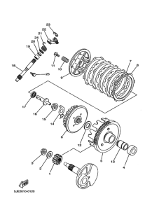 YB-1 Сцепление и сервопривод