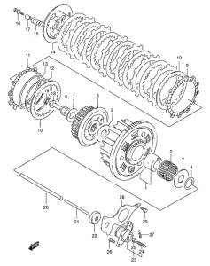 GSX-R400 Бендикс