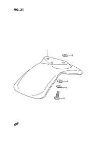 JR50 Переднее крыло