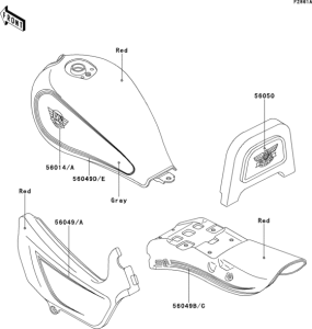 EN500 Decal(red / gray)