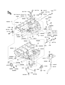 ZX1200 Crankcase(1 / 2)