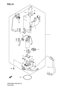GSX1300R Pump assy