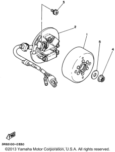 WR250Z Генератор