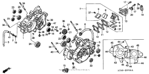 CR125R Crankcase ('02)