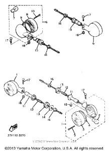 XV920K Поворотники