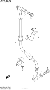 GW250 Передние тормозные трубки