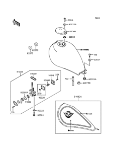 EN400 Топливный бак