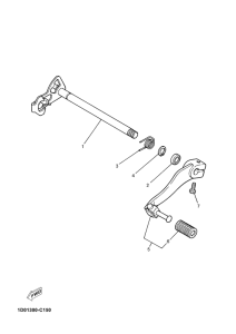  Вал переключения