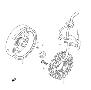 DR350 Зажигание