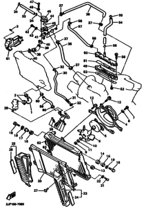 VMX12 Радиатор и шланг