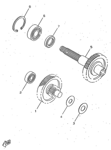 CW50RSX Трансмиссия