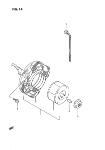 RM80 Зажигание