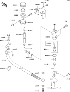  Задний торм цилиндр