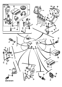 FJR1300AS FJR13AEX FJR1300 Equipo electrico