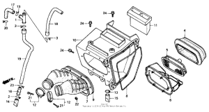 XR600R Air cleaner 85-87