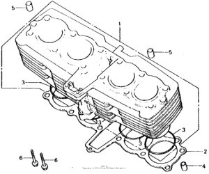 CB750 Цилиндры