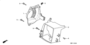 PK50S Shroud /  fan cover