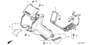 PK50 Front cover shutter