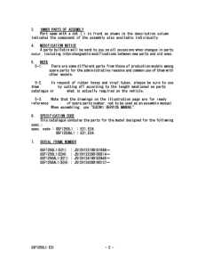 GSF1250 (ABS) Catalog preface