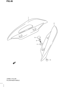 UH200 Ручка пассажира
