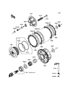 ZR800 Сцепление