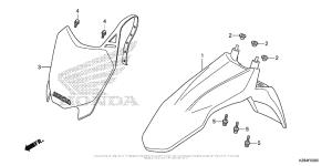  Переднее крыло