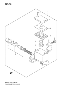 AN400 (ABS) Передний тормозной цилиндр