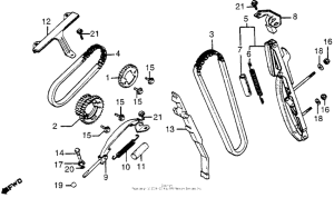 CB1000 Cam chain + tensioner