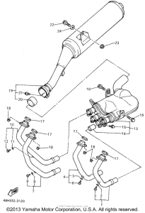GTS1000AFC Выхлопная система