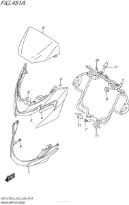 GSX-S750 Фара головного света