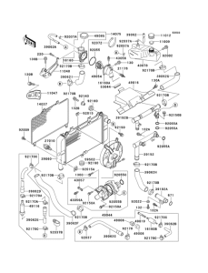 ZX500 Radiator(1 / 2)