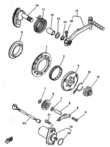 YN50R Стартер