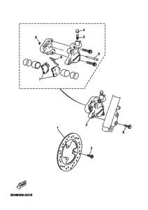 CS50Z Передний суппорт