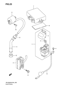 DR-Z250 Equipo electrico