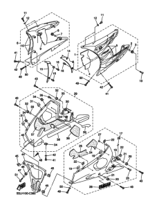 YZF-R6S Cowling comp