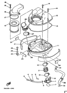 TDM850 Впускная система