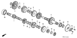 CD250 Трансмиссия