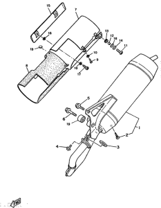 CW50 Выхлопная система