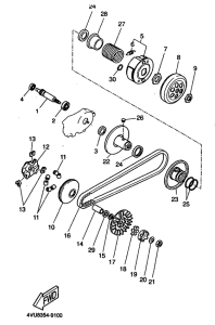 CW50 Сцепление