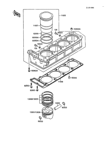 ZG1000 Цилиндр и поршни