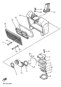 PW80 Впускная система