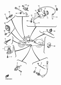 XVS950CU (ABS) エレクトリカル 1