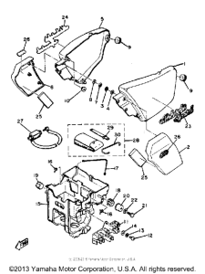 XS850LH Side cover tool