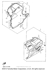 FZR1000F Обтекатели